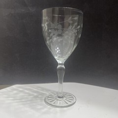 Standard Glass SGM1 Floral Crystal Water Goblet 10 oz