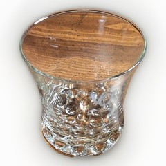 RARE Vintage ~ Etched VO IMPORTED FROM CANADA Tumbler Glass ~ NEW Old Stock