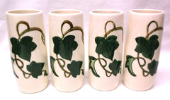 Metlox Poppytrail Ivy 14oz Tumblers Group of 4