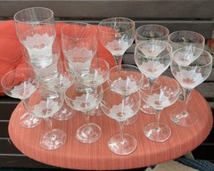 Rosenthal Lotus Blossom Crystal Glassware