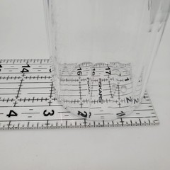 SET OF 2 MCM VINTAGE DANSK GUSTAV CRYSTAL HIGHBALL TUMBLERS 14OZ MADE IN FRANCE