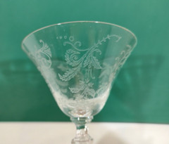 Glastonbury – Lotus Vesta Clear 6 inch Champagne / Tall Sherbet Glass