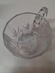 CRISTAL D’ARQUES DURAND Lead Crystal Chantilly Taille Beaugency France