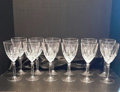 Set of 12 Oneida Orchestra 6 oz Crystal Wine Glasses