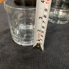 COCKTAIL GLASSES 8-OZ TO RIM ANCHOR HOCKING THICK RIBBED Set /4 VGUC