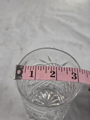 6 Vtg Fostoria Stowe 5” Highball Glass Barware Heavyweight Pinwheel Hobstar 113
