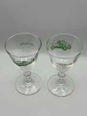 Bundle of 4 Vintage Bar/Drink Ware Celebrating Antique Cars/Trucks