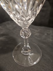 (1) Royal Crystal Rock RCR «LINEA GALA» Water Goblet 7 1/8″ Tuscany Italy EUC