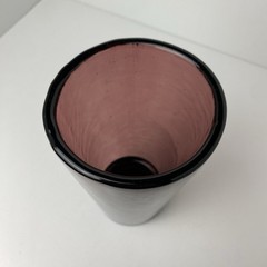 Fire & Light Glass 16 Oz Pint Tumbler Plum Purple Fused Recycled Second Quality