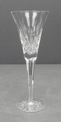 WATERFORD Lismore 9″ Clear Crystal Toasting Flute Champaign Glass~ One Piece