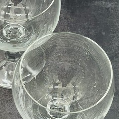 6 Vintage Crystal Shot Glasses Paneled Design 3.25″ Tall Weighted Bottom