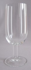 Fluted Beer Goblet Glass Rosenthal Crystal Cupola Pattern Studio Line 7 1/4″
