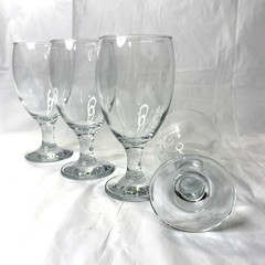 Anchor Hocking (Libbey) Classic 16oz Goblet Drinking Glass (Set of 4)