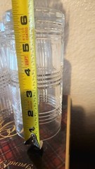 NEW – SET OF 4 RALPH LAUREN Lead Crystal GLEN PLAID HIGHBALL GLASSES