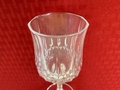 Vtg Wine Glasses Set of 12 Cristal d’Arques Longchamp Crystal France w/Boxes