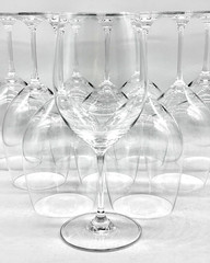 SET OF 10 RIEDEL VIVANT CLASSIC 9in RED WINE GLASSES, EXCELLENT CONDITION