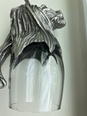 FRANKLI WILD – Royal Selangor Pewter – Lion Sculpted Animal Art Shot Glass, VTG