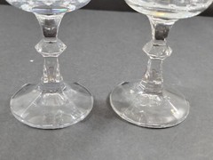 Set of 2 Schott-Zwiesel Flamenco Wine Glass Crystal Clear Blown Glass 6 1/8″