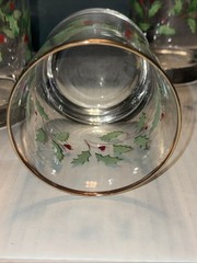 Lenox HOLIDAY Gold Double Old Fashioned Set Of Four Never Been Used BRAND NEW