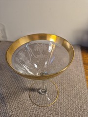 Vtg Tiffan- Franciscan Champagne/ sherbet glass Melrose pattern Replacement