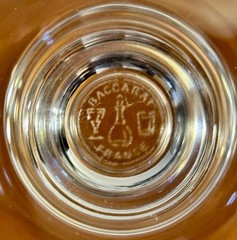 Provence by Baccarat France Crystal 5 5/8″ Claret Wine Glass Excellent Vintage