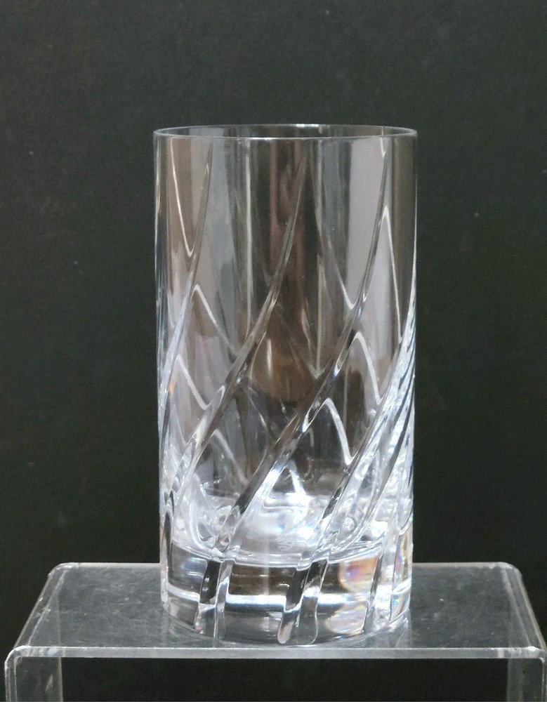 Mikasa Olympus Highball Cut Lead Crystal Glass Discontinued Pattern
