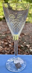 Waterford Crystal Fleur 8 1/4 » Wine Glass Goblet Monique Lhuillier NEW w Label