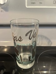 Set Of 5 Vintage Western US Cities Collector Glass Tumblers