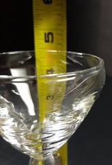 Libbey Knob Hill LIQUOR COCKTAIL Glass ball stem Set of 2