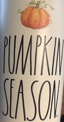 Rae Dunn Fall Halloween «PUMPKIN SEASON” Insulated Tumbler Stainless Steel 17oz