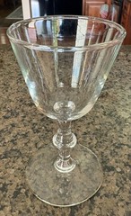 Libbey Georgian Cordial Liquor Cocktail Glass 4oz Clear Stemmed Vintage