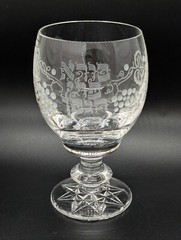 Tyrone Crystal Lead Crystal Goblet – Signed S. Cormac, Limited Edition 12/500 –