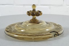 magnificent Art Nouveau Art Nouveau Bowl 4 L with 10 glasses 12 pieces