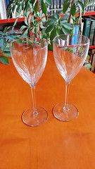 Lenox USA Firelight Platinum Set(s) of 2 Water Goblets 8-5/8″ Tall
