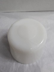 Vintage Glasbake Milk Glass Stacking Ramekin Custard Dessert Cup Sauce Dip
