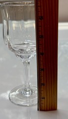 Baccarat – Capri Optic- Crystal 6 5/8 Wine Water Goblets -Excellent Set of 9