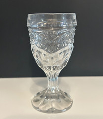 Set (6) Stunning Crystal D’Adriana Luna Cordial Goblet Glasses 3 1/2 T, 3 1/2 oz