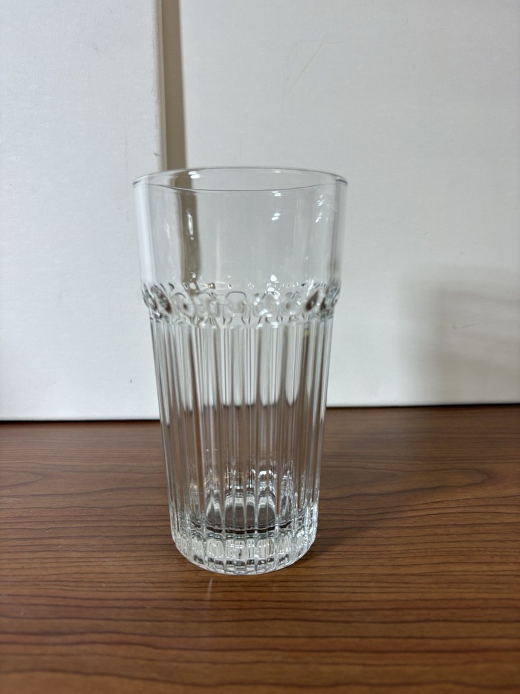 Vintage Clear Glass Hocking Anchor Tumbler Ice Tea Cup