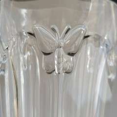 Lenox Butterfly Meadow Glass Tumbler Highball Glass, 3D Butterflies 12fl. oz.