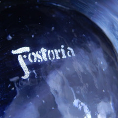 3 VINTAGE FOSTORIA GLASS HOUSE OF REPRESENTATIVES SEAL OLD FASHIONED TUMBLERS