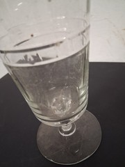 Rock Sharpe Wayne #3006 Iced Tea Crystal Footed Tumbler/Goblet(s) – Set of 2