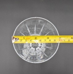 (2) Gorham Crystal ‘Triumph’ Wine Glass Water Goblet Discontinued Pattern