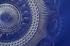Tiffin Bullseye / US Glass Manhattan Torte Plate, Punch Bowl Underplate 22 (S33)