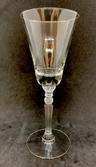 ANTIQUE Central Glass Works 1470 Clear Wine Glass 7″