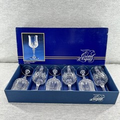 CRISTAL D’ARQUES LONGCHAMP – Diamond Cut Lead Crystal No.2 8-3/4 oz