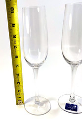 Mikasa Celebrations Toasting Flutes Champagne Glasses 9.5 Oz 3 Bxs 6 Total READ!