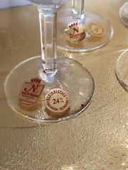 Set Champagne FLUTE GLASSES 6oz ECHT NACHTMANN BLEIKRISTALL BAVARIA GERMANY 24%