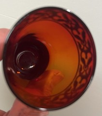 Set Of Four Vintage Bohemian Czech Jewel Tone Cordial Or Shot 2 Fl Oz Glasses