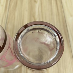 Pink Flamingo Circus Tumbler Hazel Atlas Vintage Glass Tumblers Set of 4