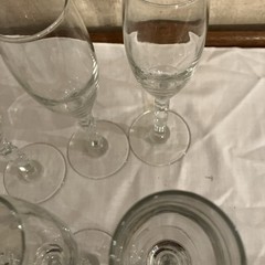 «Crystal D’Arques» France Millennium «2000» Champaign Tall Glasses